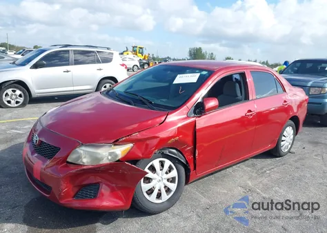 2010 Toyota Corolla Le из США, поврежденный, VIN 1NXBU4EE1AZ279151